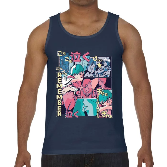 Remember Anime Comfort Colors® Tank Top