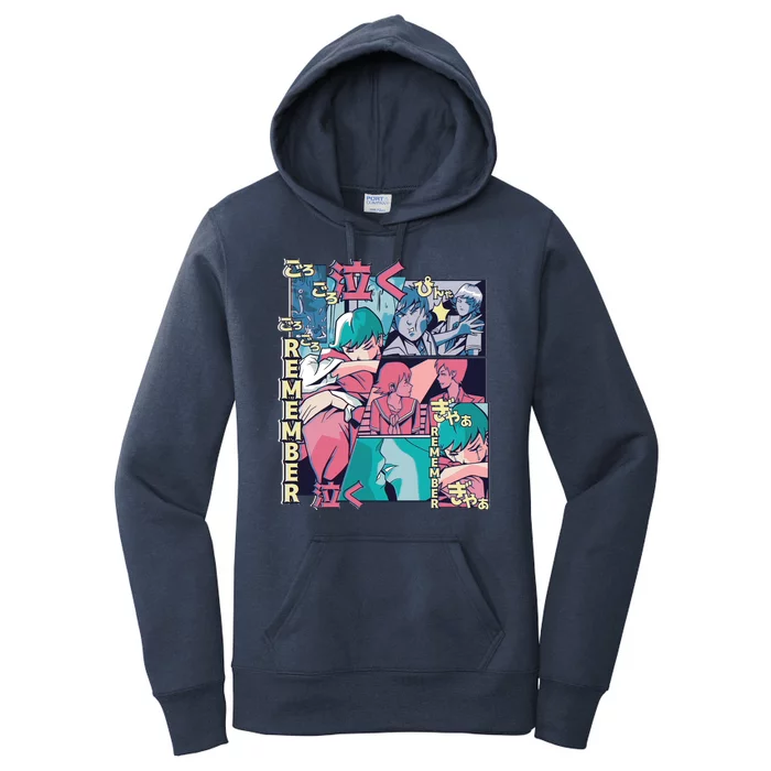 Remember Anime Women's Pullover Hoodie