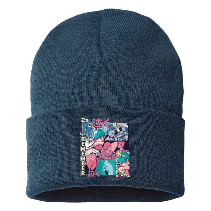 Remember Anime Sustainable Knit Beanie