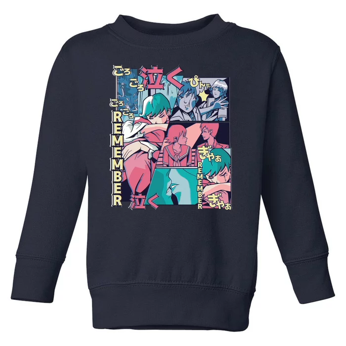 Remember Anime Toddler Sweatshirt