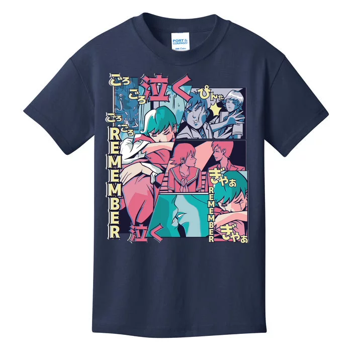 Remember Anime Kids T-Shirt