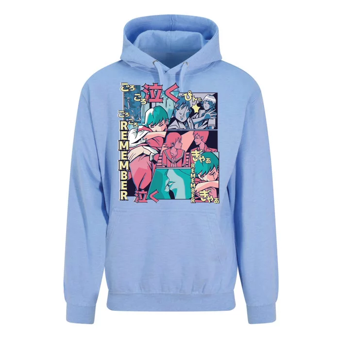 Remember Anime Unisex Surf Hoodie