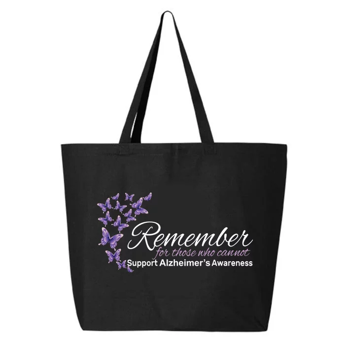 Remember For Those Who Cannot Alzheimers Awareness 25L Jumbo Tote