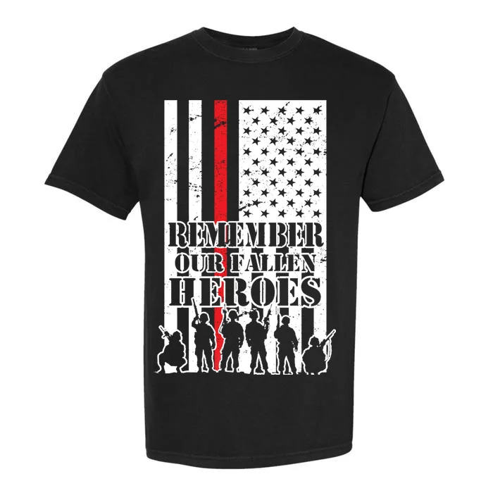 Remember Our Fallen Heroes Garment-Dyed Heavyweight T-Shirt