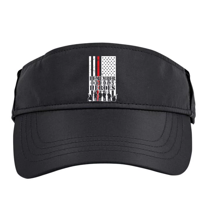 Remember Our Fallen Heroes Adult Drive Performance Visor