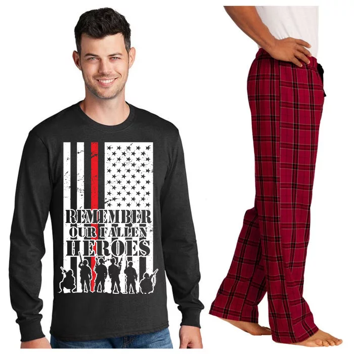 Remember Our Fallen Heroes Long Sleeve Pajama Set