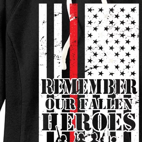 Remember Our Fallen Heroes Women's Fleece Hoodie