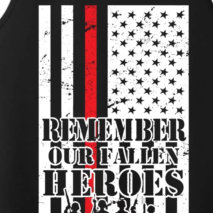 Remember Our Fallen Heroes Performance Tank