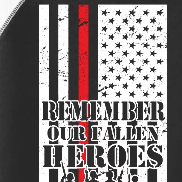 Remember Our Fallen Heroes Toddler Fine Jersey T-Shirt