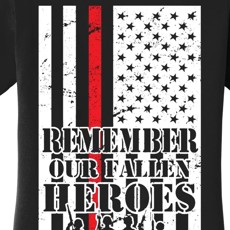 Remember Our Fallen Heroes Women's T-Shirt