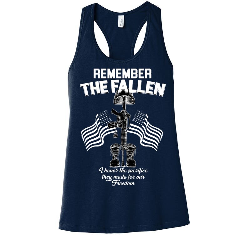 Remember The Fallen Women's Racerback Tank