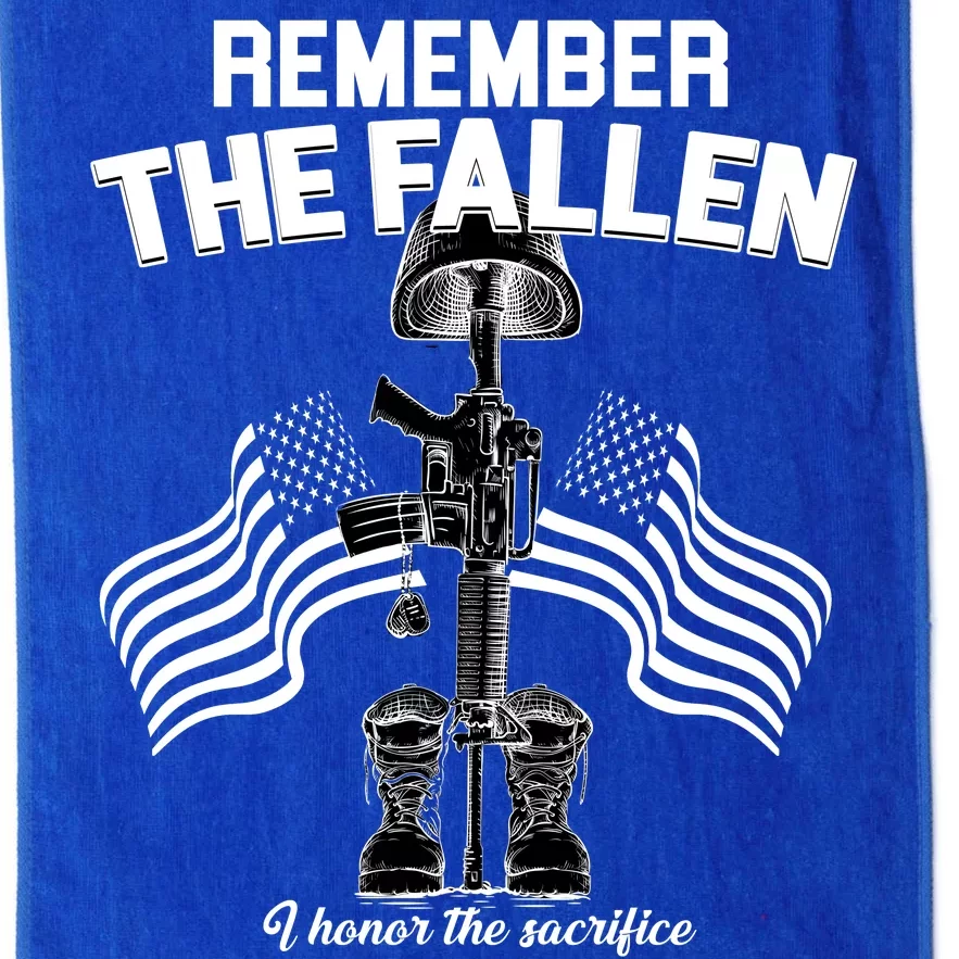 Remember The Fallen Platinum Collection Golf Towel