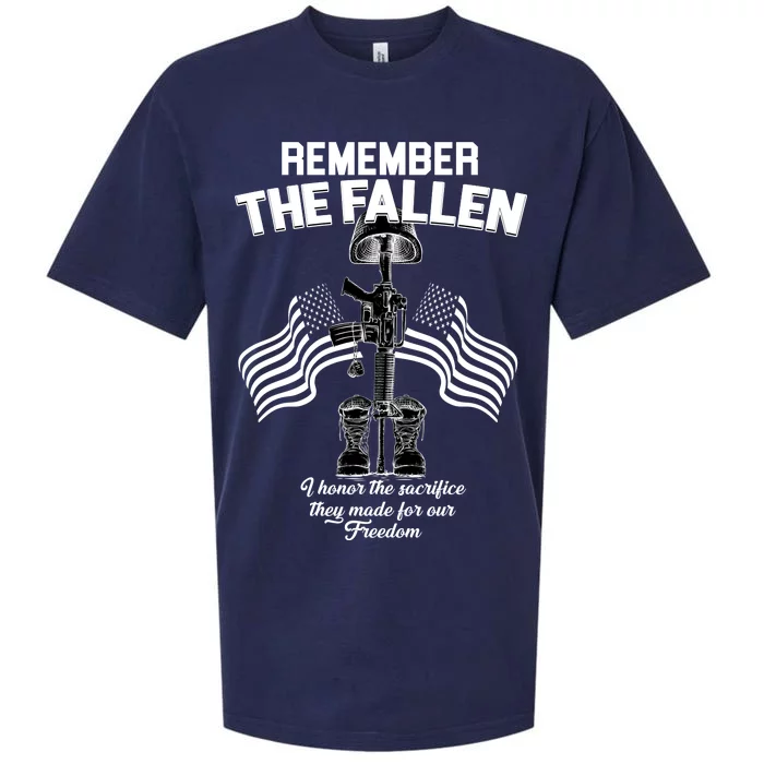 Remember The Fallen Sueded Cloud Jersey T-Shirt