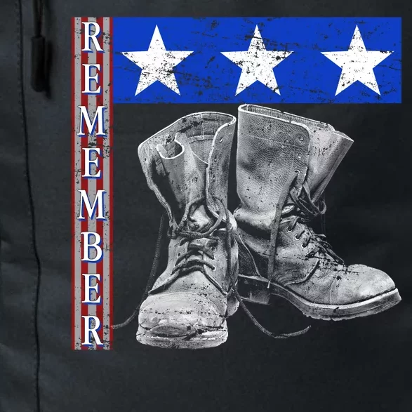 Remember Veteran Combat Boots Daily Commute Backpack