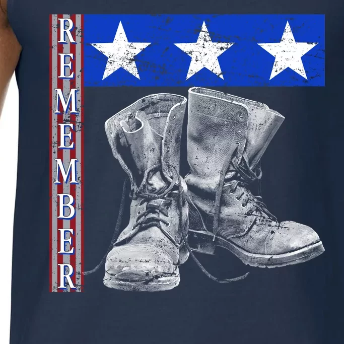 Remember Veteran Combat Boots Comfort Colors® Tank Top