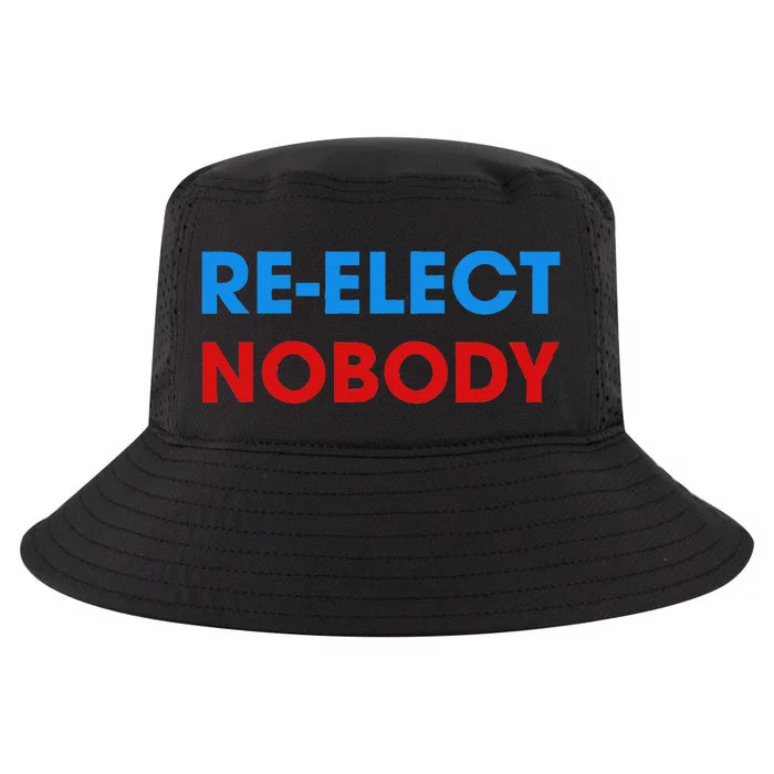 Re Elect Nobody No Trump No Biden Presidential Election 2024 Cool Comfort Performance Bucket Hat