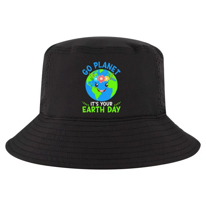 Restore Earth Nature Planet Cute Earth Day Cool Comfort Performance Bucket Hat