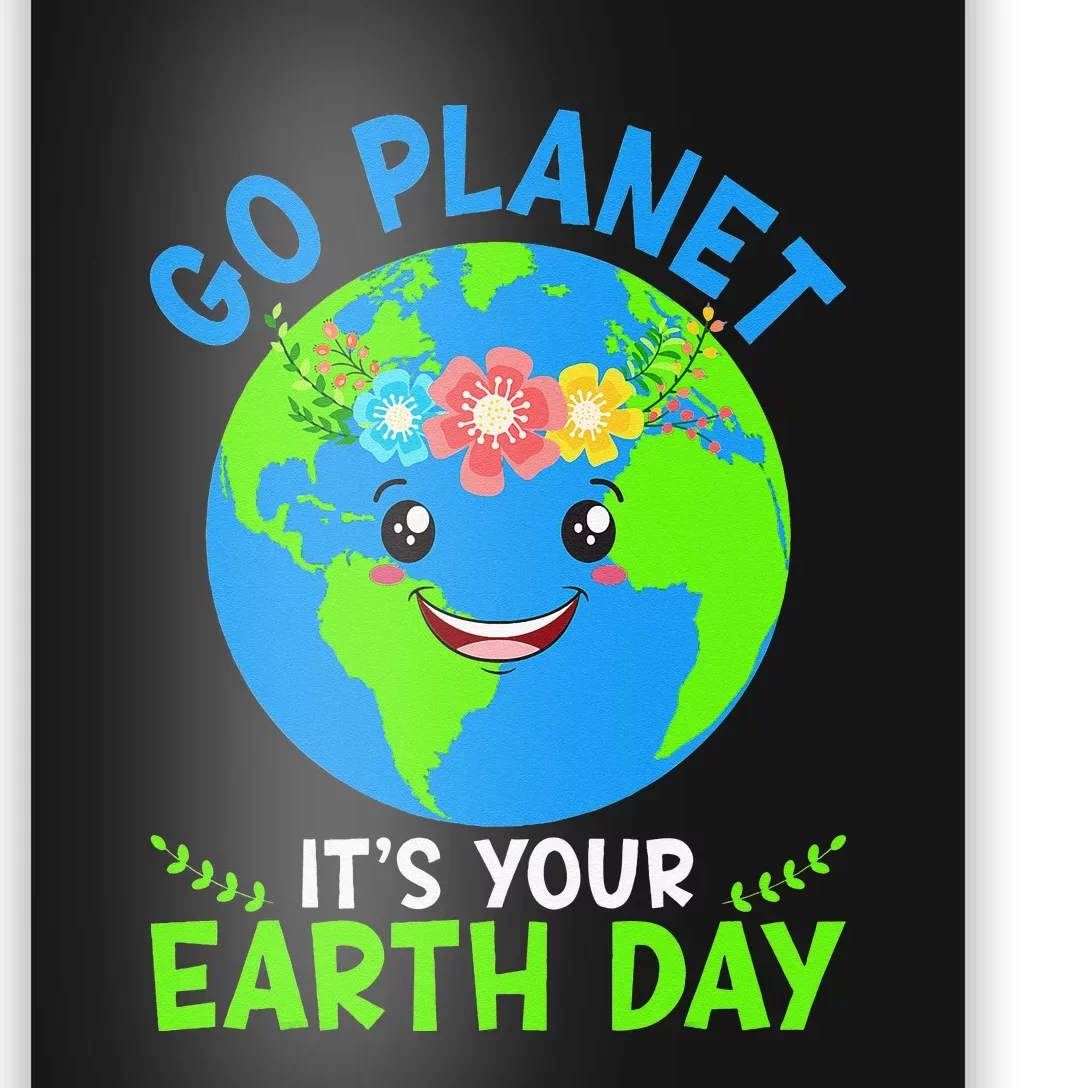 Restore Earth Nature Planet Cute Earth Day Poster