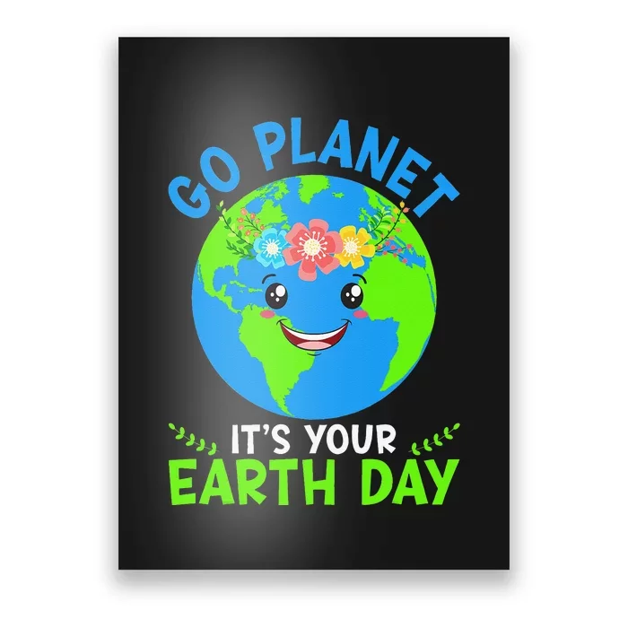 Restore Earth Nature Planet Cute Earth Day Poster