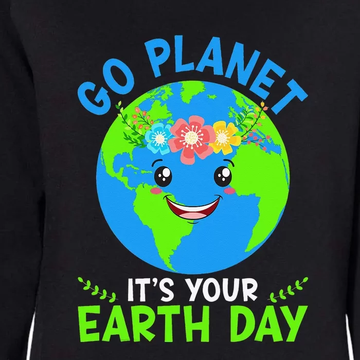 Restore Earth Nature Planet Cute Earth Day Womens California Wash Sweatshirt