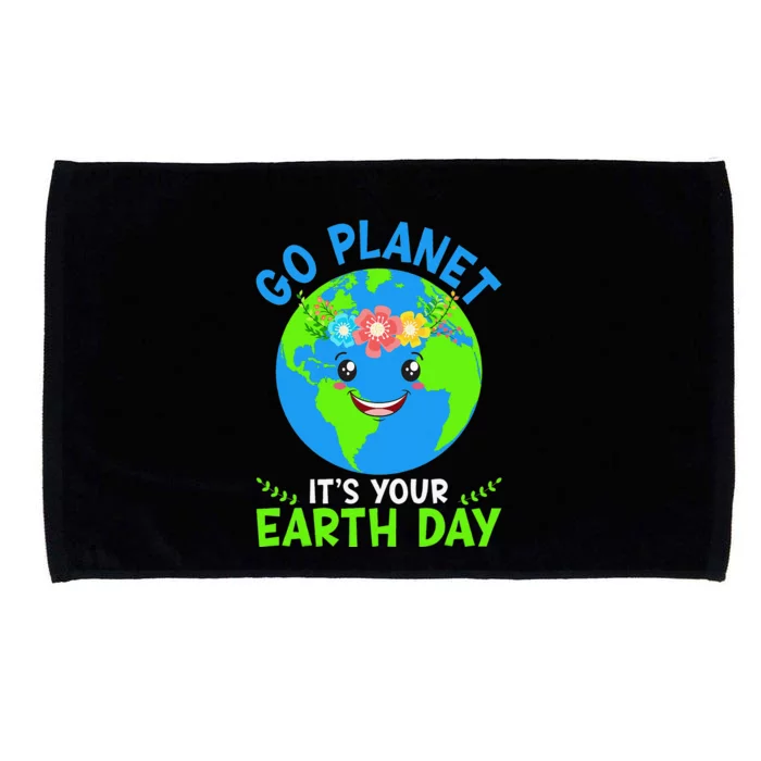 Restore Earth Nature Planet Cute Earth Day Microfiber Hand Towel