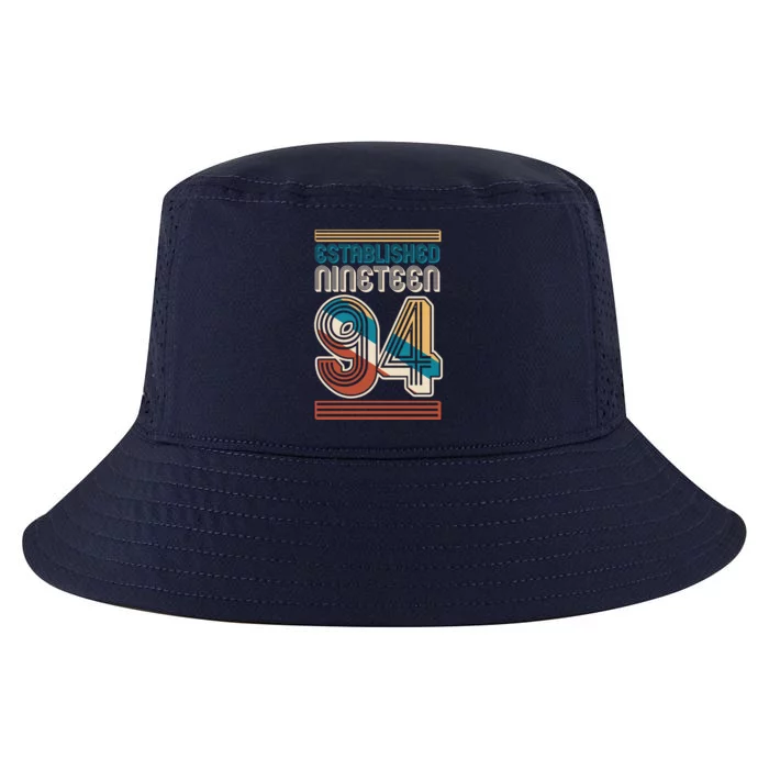 Retro Established Nineteen 94 1994 30th Birthday Cool Comfort Performance Bucket Hat