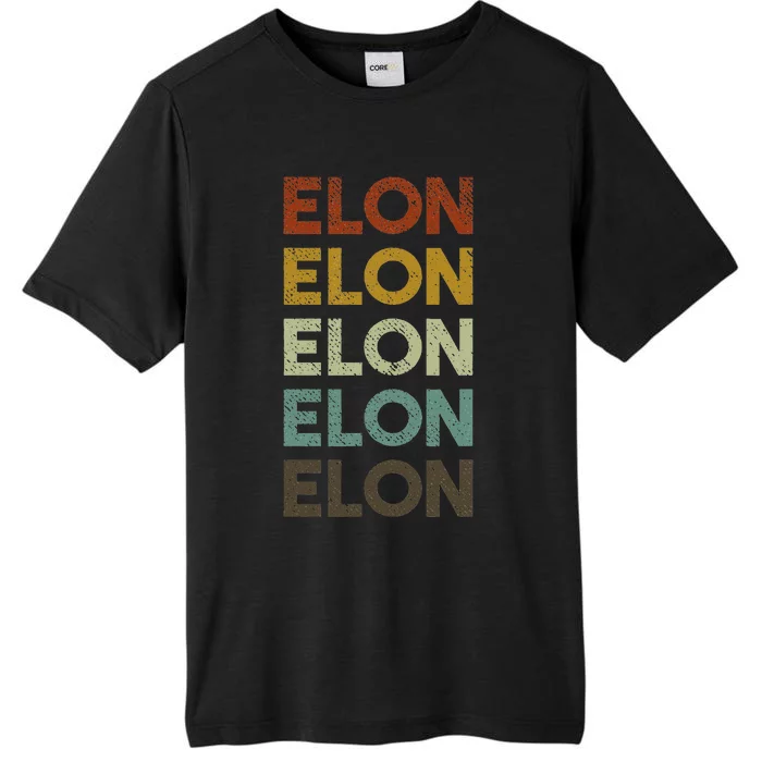 Retro Elon North Carolina ChromaSoft Performance T-Shirt