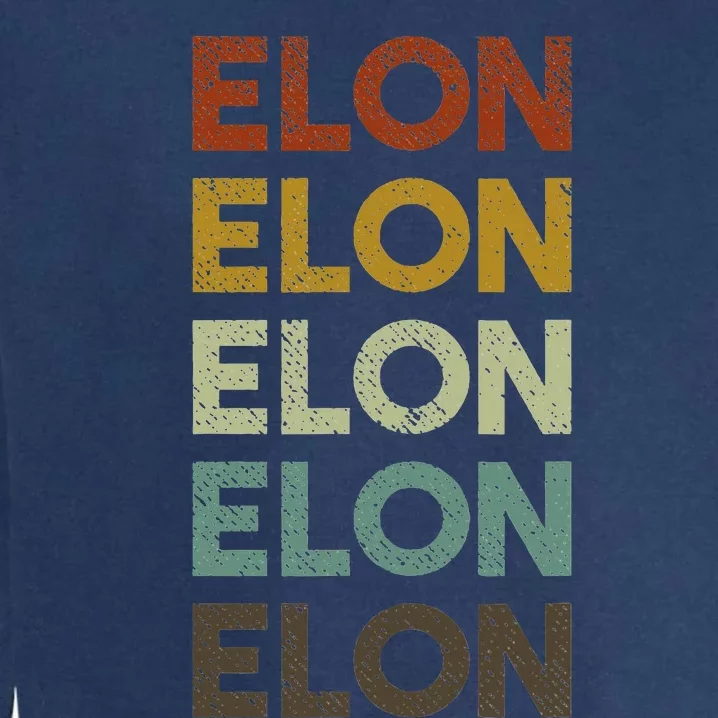 Retro Elon North Carolina Garment-Dyed Sweatshirt