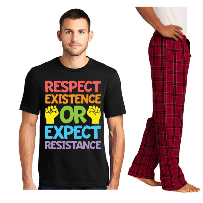 Respect Existence Or Expect Resistance Pajama Set