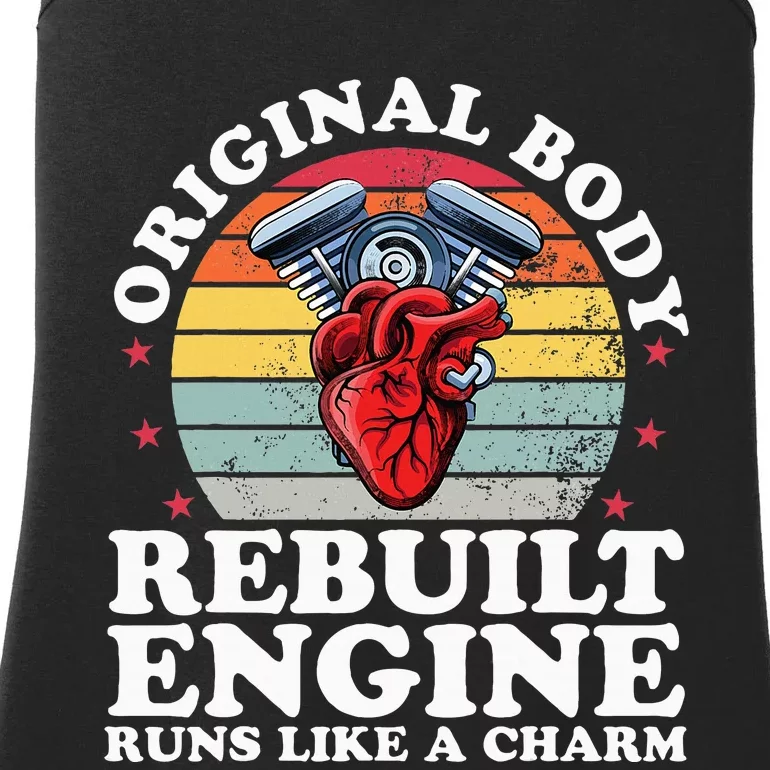 Rebuilt Engine Open Heart Surgery Recovery Survivor Ladies Essential Tank