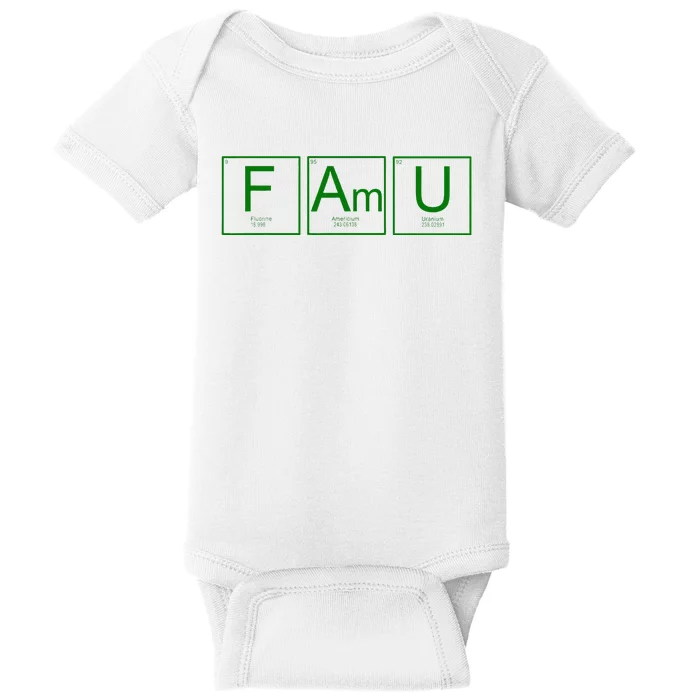 Rattler Elements Periodic Table Baby Bodysuit