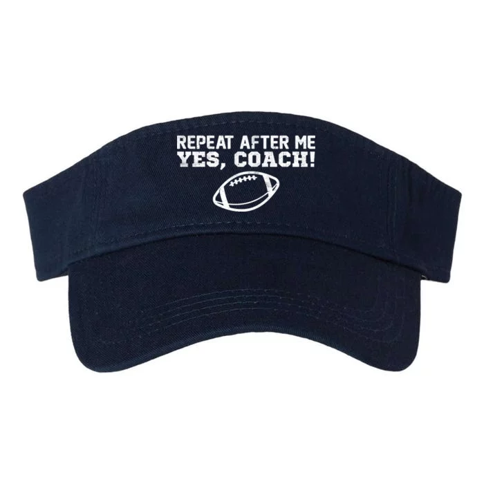 Repeat After Me Yes, Coach! Sports Valucap Bio-Washed Visor