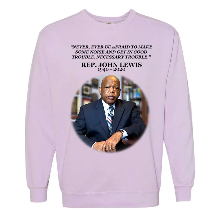 Representative John Lewis Tribute 1940-2020 Garment-Dyed Sweatshirt