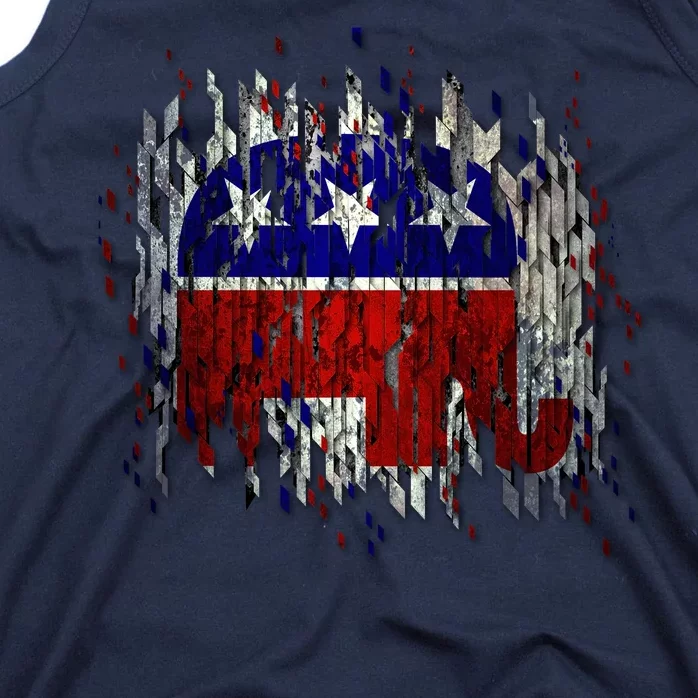 Republican Digital Flag Tank Top