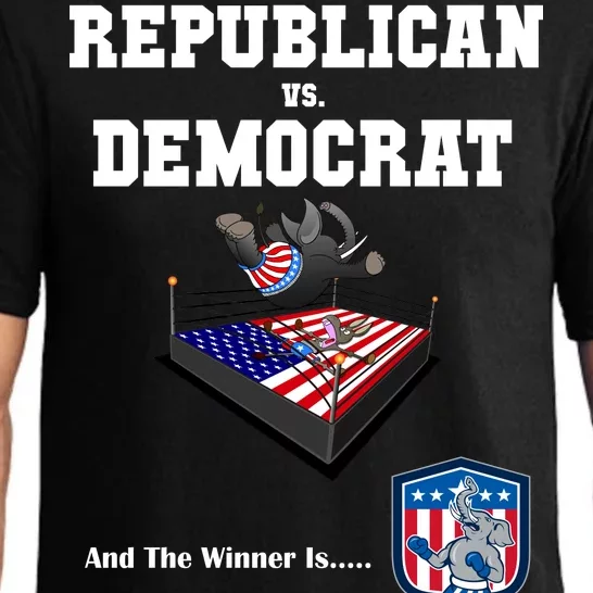 Republican Vs. Democrat Pajama Set