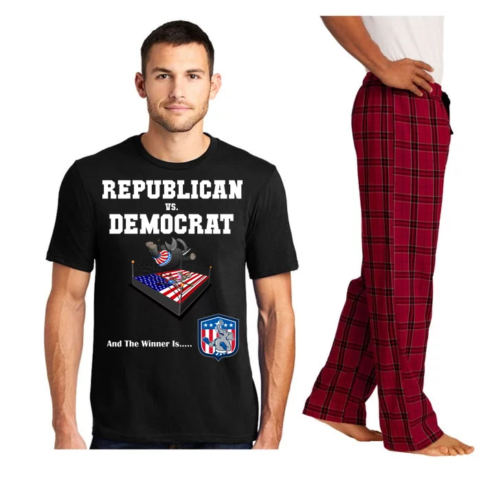 Republican Vs. Democrat Pajama Set