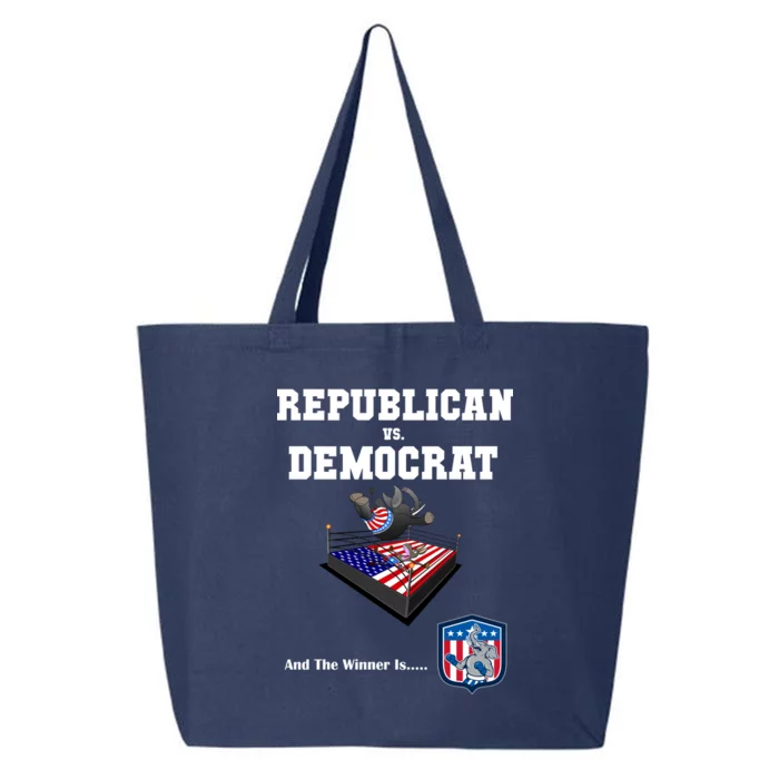 Republican Vs. Democrat 25L Jumbo Tote