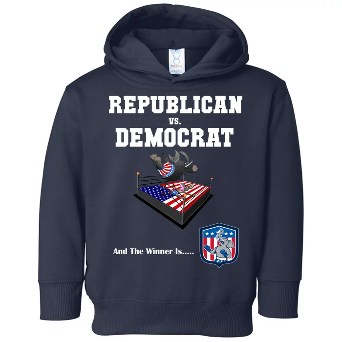 Republican Vs. Democrat Toddler Hoodie