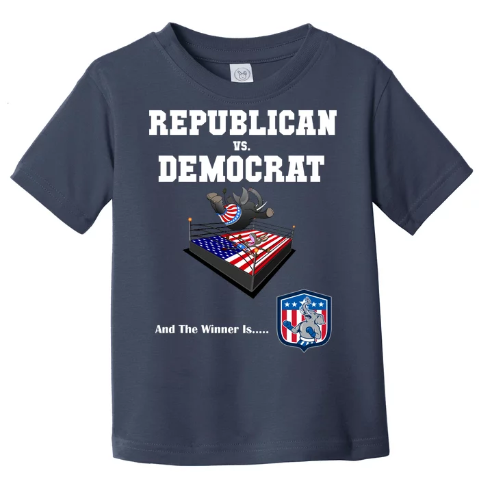 Republican Vs. Democrat Toddler T-Shirt