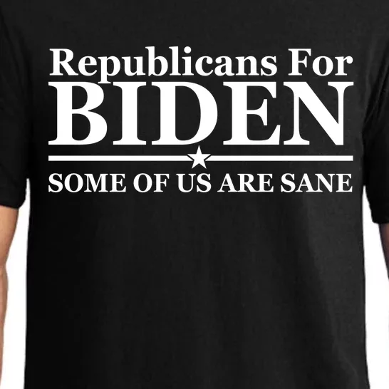 Republicans For Biden Some Of Us Are Sane Pajama Set