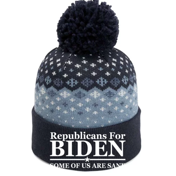 Republicans For Biden Some Of Us Are Sane The Baniff Cuffed Pom Beanie