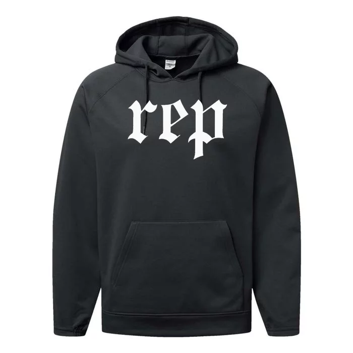 Rep Expression Performance Fleece Hoodie