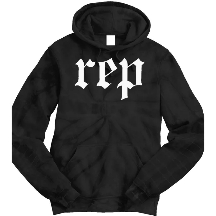 Rep Expression Tie Dye Hoodie