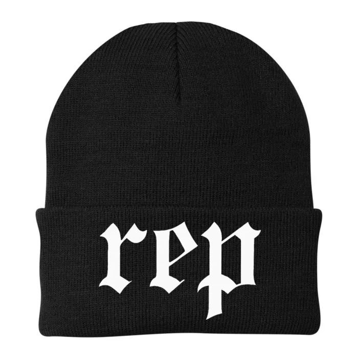 Rep Expression Knit Cap Winter Beanie