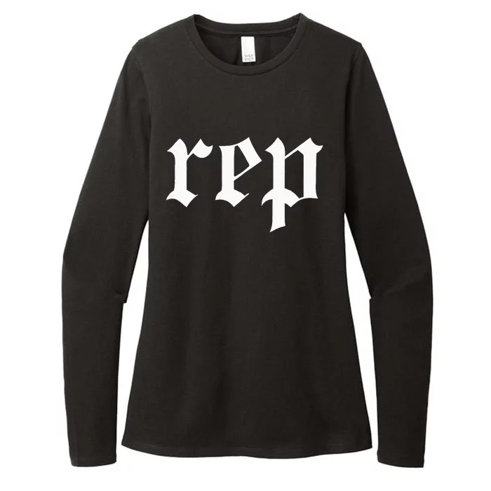 Rep Expression Womens CVC Long Sleeve Shirt