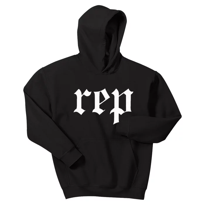 rep expression Kids Hoodie