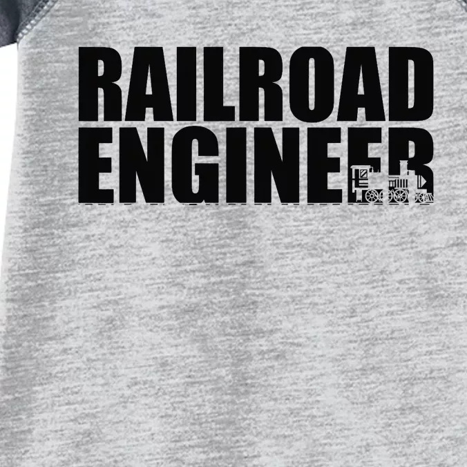 Railroad Engineer Infant Baby Jersey Bodysuit