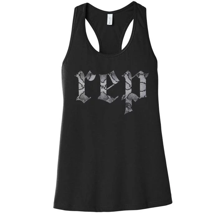 Rep Expression Women's Racerback Tank