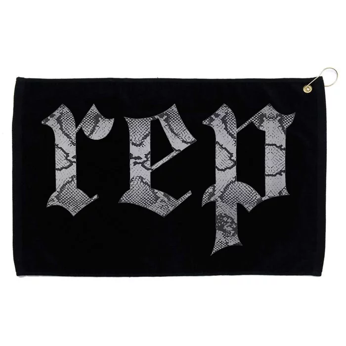 Rep Expression Grommeted Golf Towel