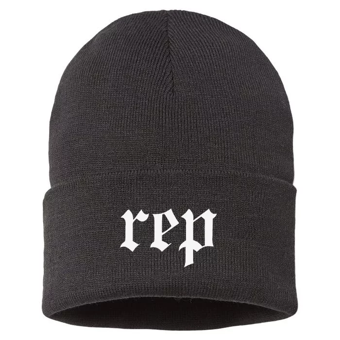 Rep Expression Sustainable Knit Beanie